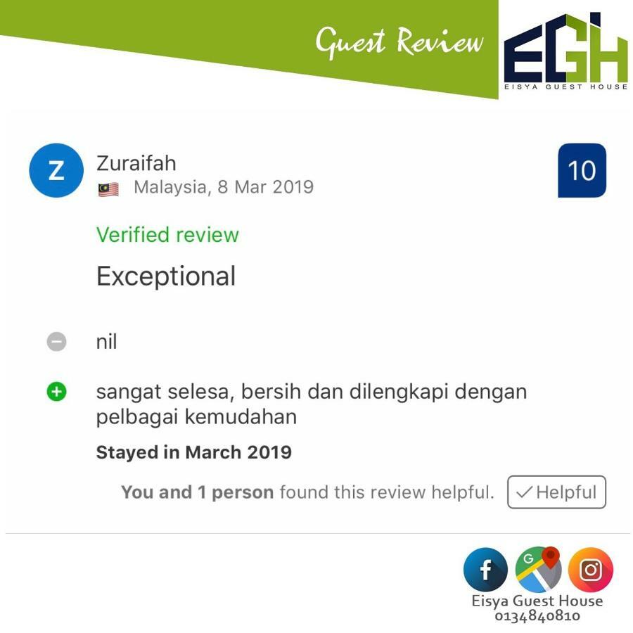 Eisya Guest House Perlis With Pool Musllm Only Arau Dış mekan fotoğraf